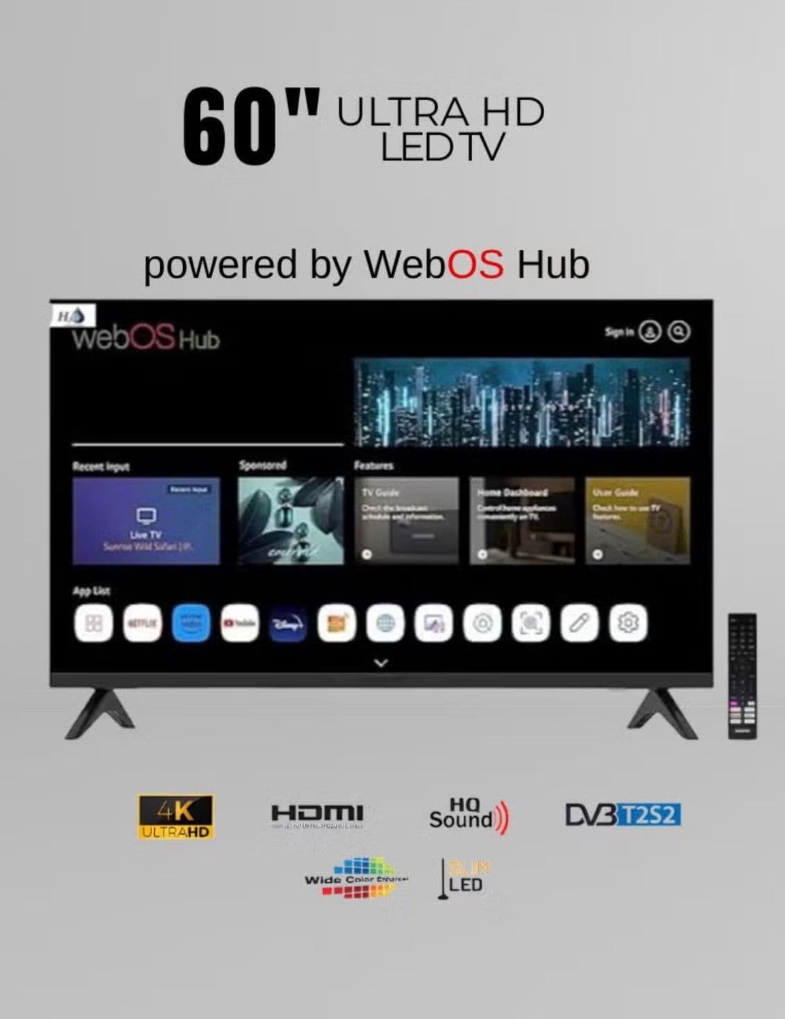 UHD 55" TV